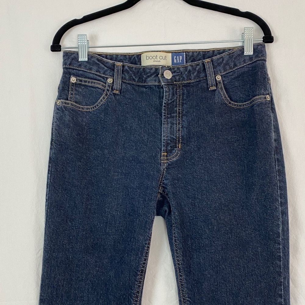 GAP Bootcut Ankle Jeans Stretch Size 8 - Picture 3 of 9